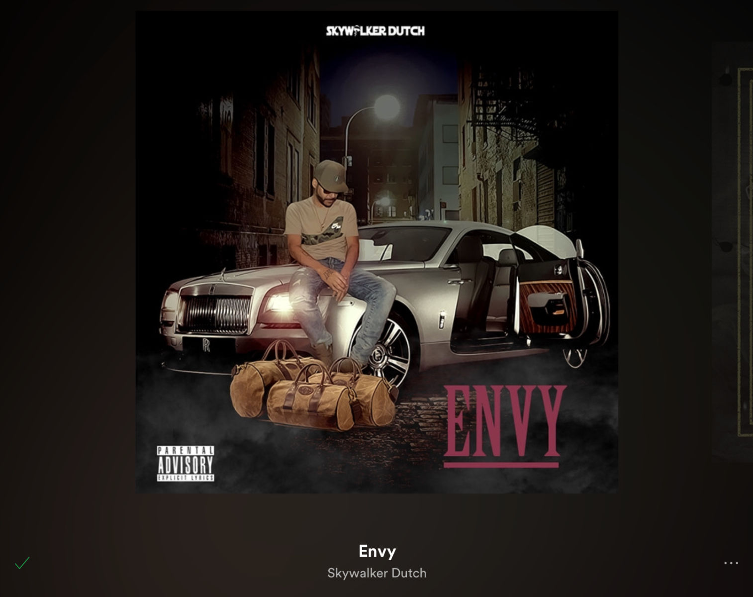 Playlists pick up Skywalker Dutch’s song “Envy”