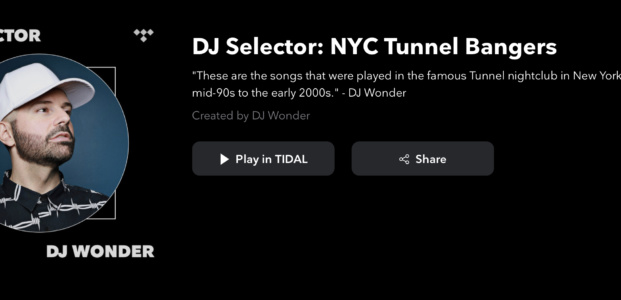 DJ Wonder curates Tidal playlist