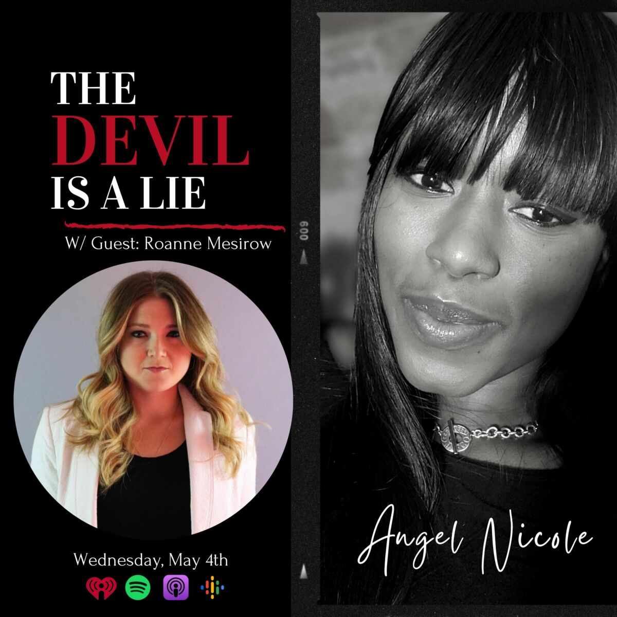 Roanne Mesirow Featured in “The Devil Is A Lie” Podcast Mezz